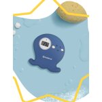 Thermom�tre de bain et d'ambiance poulpe bleu