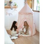 Tipi enfant polyester rose