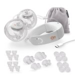 Tire - lait �lectrique double kinderkraft gentlenest avec fonction soft - heat, usb - c, 3 modes et 9 ...