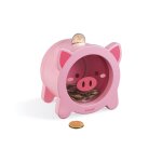 Tirelire cochon rose