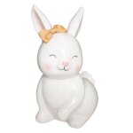 Tirelire enfant - lapin blanc