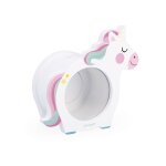 Tirelire licorne en bois fsc multicolore