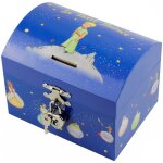 Tirelire � musique le petit prince bleu fonc�