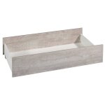 Tiroir de lit volutif en bois - loft blanc
