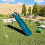 Toboggan cheyenne 2, 22 m 3 � 12 ans bleu