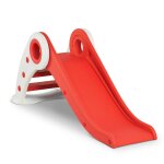 Toboggan enfant pliable usage intérieur extérieur dim. 120l x 50l x 56h cm hdpe rouge Toboggan enfant pliable usage intérieur extérieur dim. 120l x 50l x 56h cm hdpe rouge