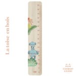 Toise en bois jungle lphanteau multicolore