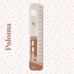 Toise en bois la maison paloma multicolore
