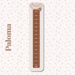 Toise en bois paloma soleil liberty multicolore