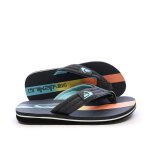 Tongs bleu / noir gar�on molo layback noir