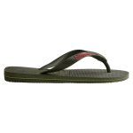 Tongs  brides vert