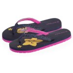 Tongs confort et tige pailleté marine Tongs confort et tige pailleté marine