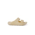 Tongs double boucle semelle eva ivoire