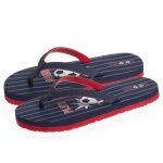 Tongs enfant confortables,  imprims marine