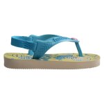 Tongs enfant peppa pig beige