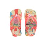 Tongs enfant peppa pig rose