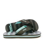 Tongs gar�on zinc gris