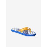 Tongs imprimées enfant bleu imprimé Tongs imprimées enfant bleu imprimé