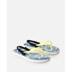 Tongs mixed bloom fille bleu fonc�
