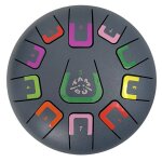 Tongue drum 11 notes gris
