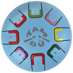 Tongue drum 8 notes bleu
