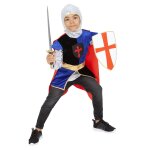 Top et accessoires chevalier bleu