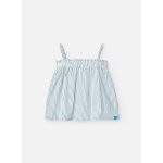 Top en coton avec imprim ray vert