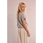 Top imprim� l�opard offwhite maude
