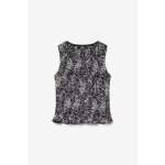 Top veronicg black flower