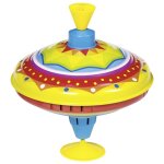 Toupie bourdonnante arc - en - ciel multicolore