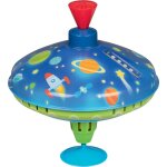 Toupie bourdonnante led univers bleu