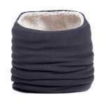 Tour de cou doublure sherpa marine
