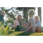 Tour g�ante en bois fsc - blocs de construction pour enfant multicolore