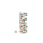 Tour g�ante en bois fsc - blocs de construction pour enfant multicolore