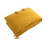 Tour de lit b�b� en coton - original jaune