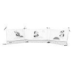 Tour de lit en coton - chao chao blanc
