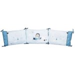 Tour de lit ou en coton - lazare bleu