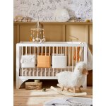 Tour de lit / tour de parc pare - chocs petit mouton �cru / miel
