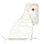 Tour de lit universel en gaze de coton sidonia sidonia, beige, �cru, blanc
