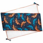 Tour de lit universel wax fleurs de mariage bleu