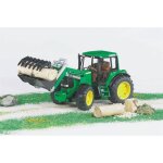 Tracteur john deere 6920 avec chargeur frontal vert