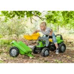 Tracteur � p�dales pour enfant rollykid deutz - fahr vert