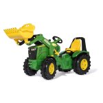 Tracteur  pdales rolly x - trac premium john deere vert et jaune