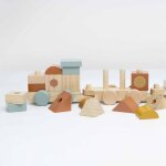 Train en bois pour b�b� multicolor