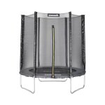 Trampoline 180cm filet protection cassiopée gris Trampoline 180cm filet protection cassiopée gris