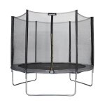 Trampoline 305cm filet protection mars gris