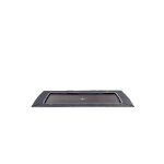 Trampoline enterr� au ras du sol rectangulaire 244x427cm noir