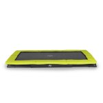 Trampoline enterr� rectangulaire 244x366cm vert