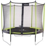Trampoline jardin �300?cm + filet de s�curit� - jumpi 300 noir / vert vert