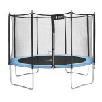 Trampoline de jardin 426cm + filet de sécurité normes ce / eu bleu Trampoline de jardin 426cm + filet de sécurité normes ce / eu bleu